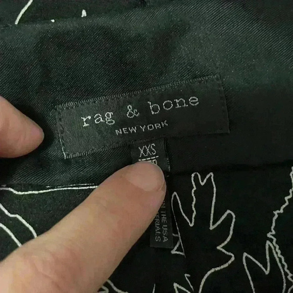 Rag & Bone Faux Wrap Silk Tank Floral Top Blouse Size XXS - Picture 10 of 10